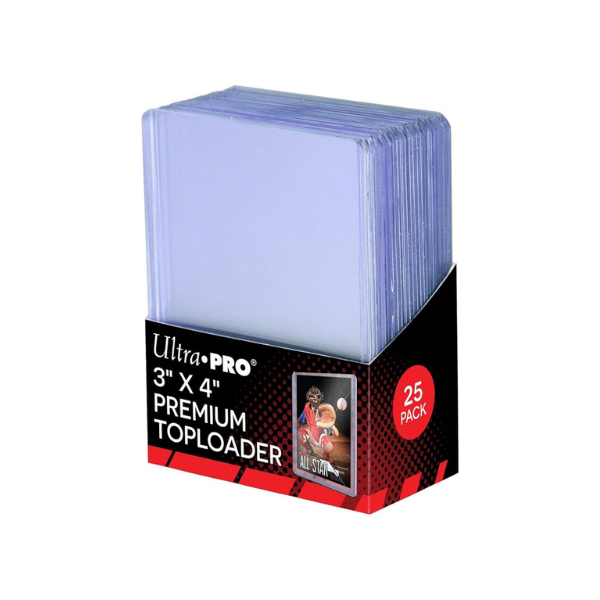 Ultra Pro 3" x 4" PREMIUM Toploader - 25 Stück
