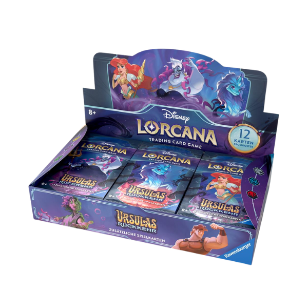Disney Lorcana: Ursulas Rückkehr - Booster Display (24 Packs) - DE
