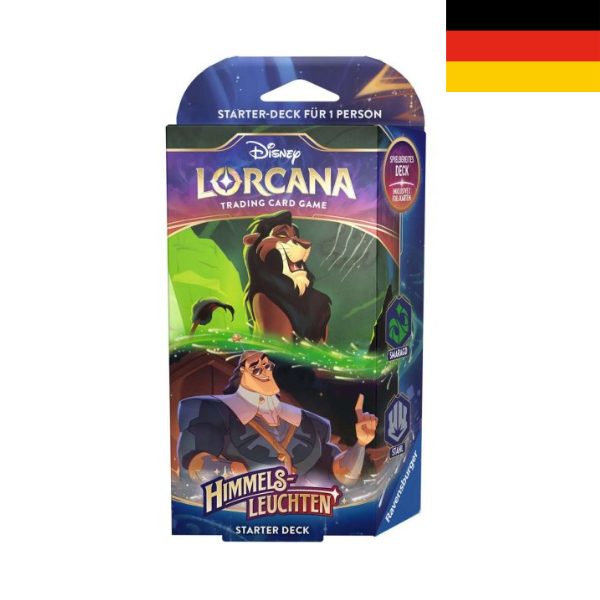 Disney Lorcana - Himmelsleuchten: Starter Deck DE