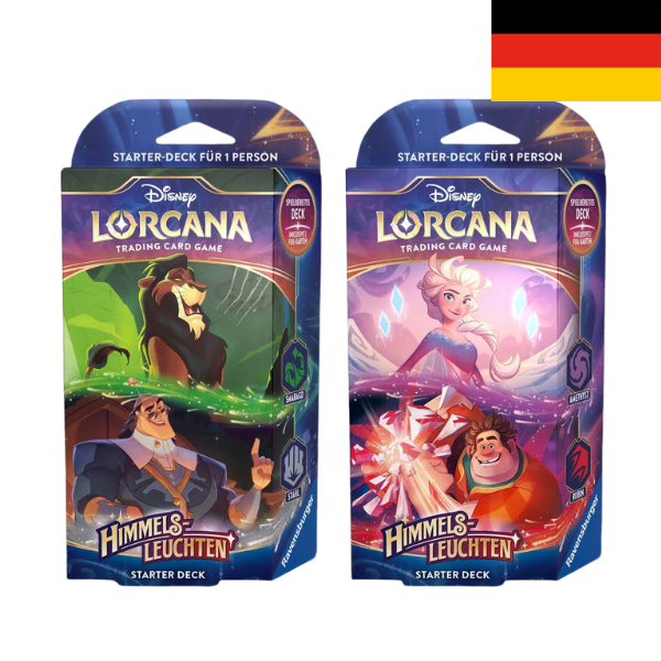 Disney Lorcana - Himmelsleuchten: Starter Deck DE