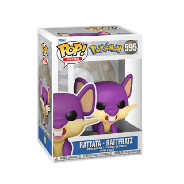 Funko POP! Games: Pokemon - Rattata / Rattfratz Funko #595