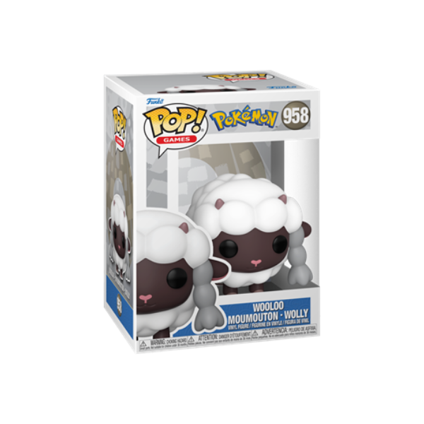 Funko POP! Games: Pokemon - Wooloo / Wolly Funko #958