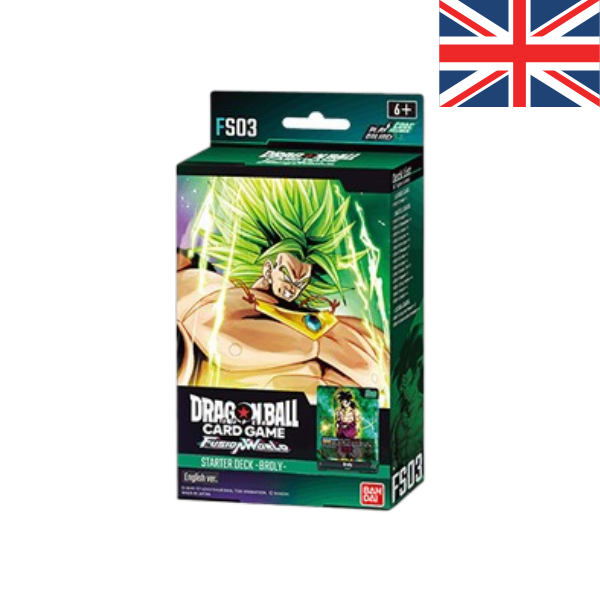 Dragon Ball Super Card Game - Fusion World FS01 - FS04 Starter Deck EN