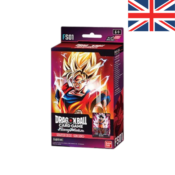 Dragon Ball Super Card Game - Fusion World FS01 - FS04 Starter Deck EN