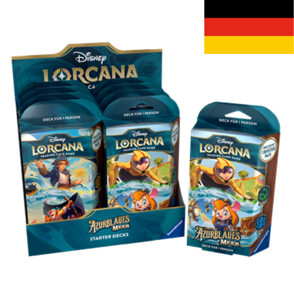 Disney Lorcana: Azurblaues Meer - Starter Deck DE