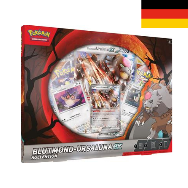 Pokemon Blutmond-Ursaluna ex Kollektion DE