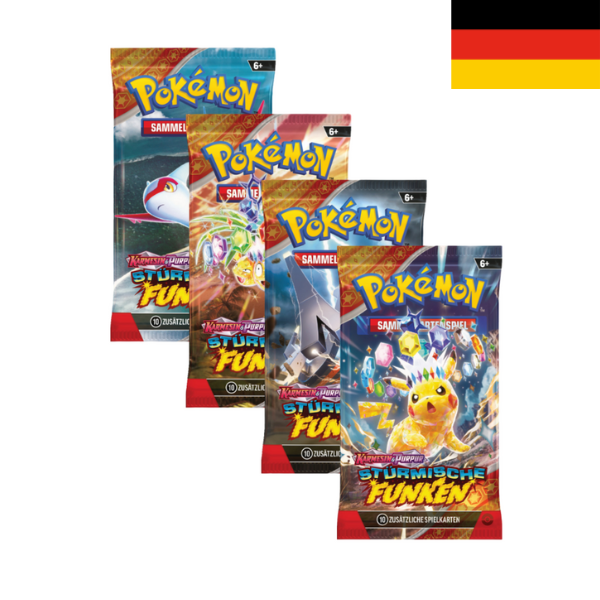 Pokemon Karmesin & Purpur 8 Stürmische Funken Booster