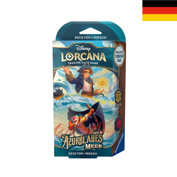 Disney Lorcana: Azurblaues Meer - Starter Deck DE