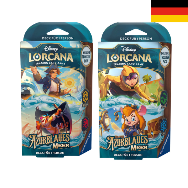 Disney Lorcana: Azurblaues Meer - Starter Deck DE