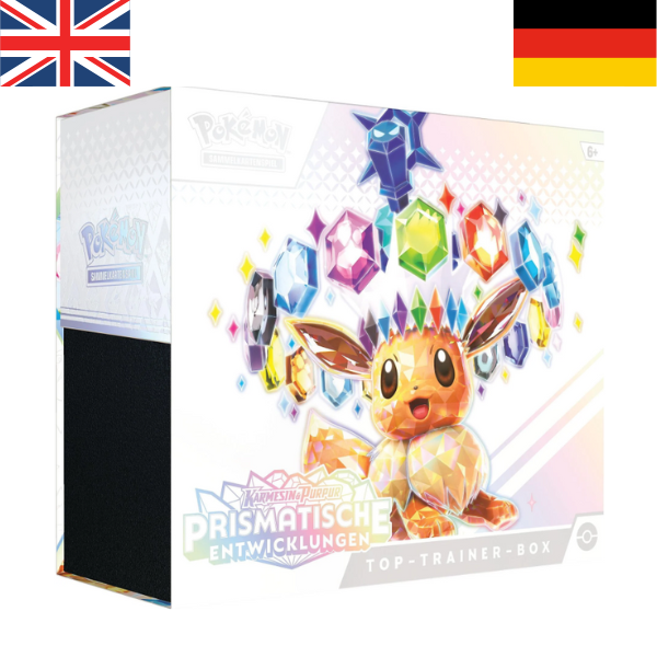 Pokemon PKM KP08.5 Top-Trainer-Box Prismatische Entwicklungen