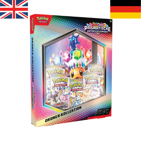 Pokemon PKM KP08.5 Binder Kollection Prismatische Entwicklungen