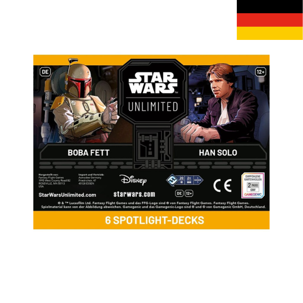 Star Wars: Unlimited - Jump to Lightspeed Spotlight Deck - DE