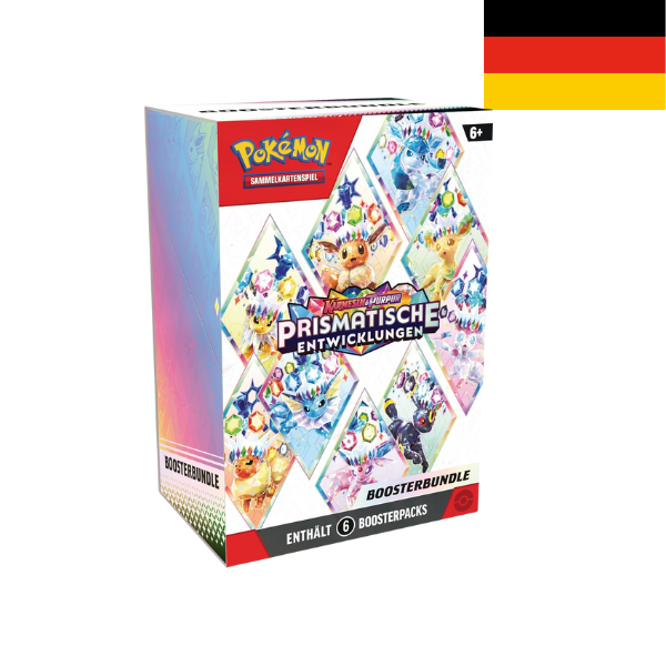 Pokémon Karmesin & Purpur Prismatische Entwicklungen Boosterbundle DE