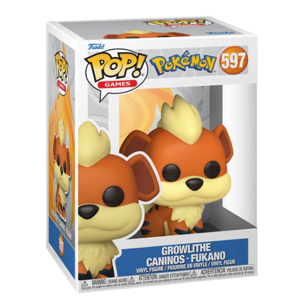 Funko POP! Games: Pokemon - Fukano / Growlithe Funko 597