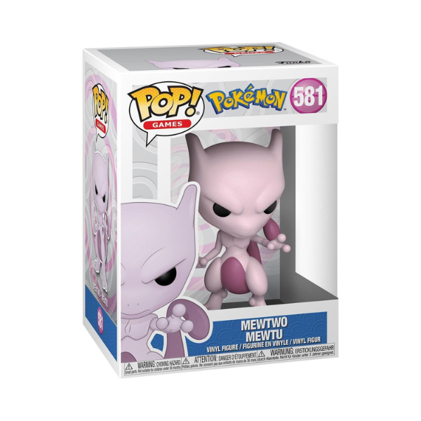 POP Games: Pokemon- Mewtwo / Mewtu - Funko 581