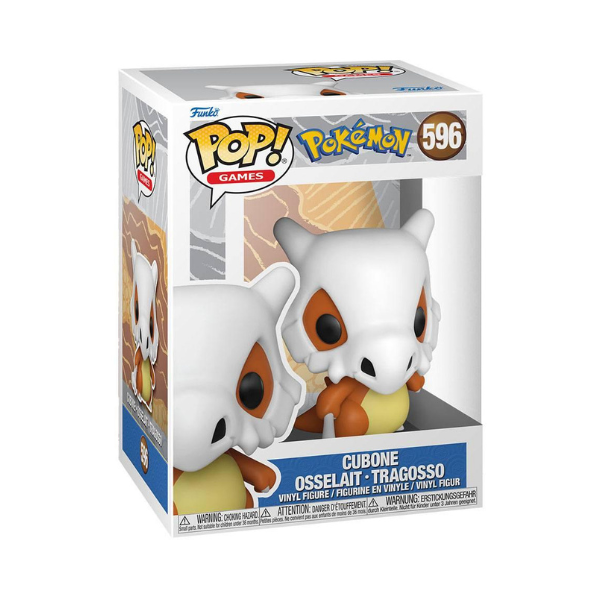 POP Games: Pokemon- Cubone / Dragosso Funko 596
