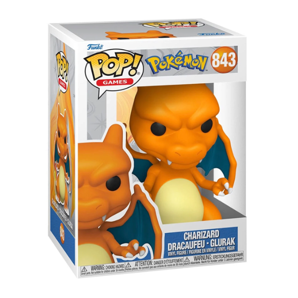 Funko POP! Games: Pokemon - Glurak / Charizard Funko 843