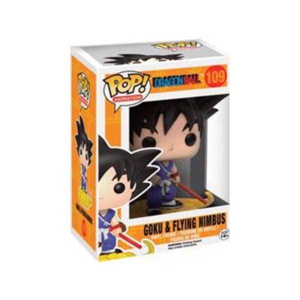 Funko POP! Animation Dragonball Z series 2 - Goku & Flying Nimbus Vinyl Figure 10cm