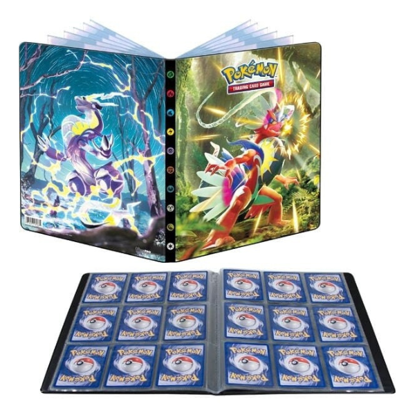 Pokemon Ultra Pro 9-Pocket Portfolio Karmesin & Purpur