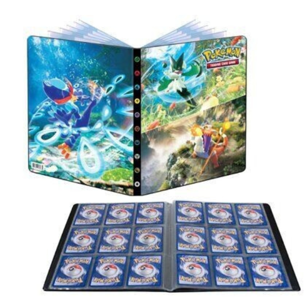Pokemon Ultra Pro 9-Pocket Portfolio Karmesin & Purpur Entwicklungen in Paldea