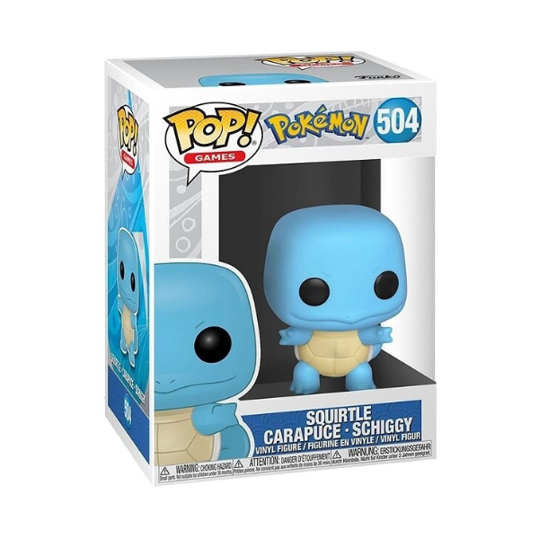 POP Games: Pokemon- Schiggy - Funko #504