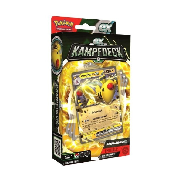 Pokemon Kampfdeck Ampharos EX Deutsch